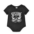 Family Suit Stitched Printed Short Sleeved Shirt Letter Dress Jumpsuit Parent-child Suit